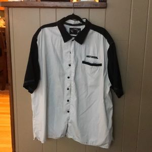 Haley Davidson button down shirt